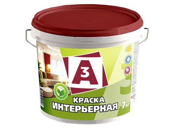 Краска ВД интерьерная А3 7кг ведро