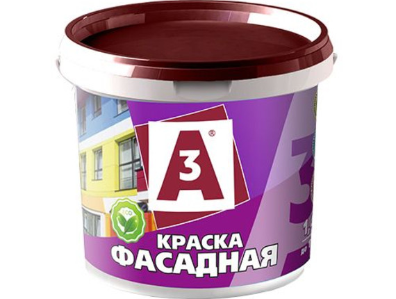 Краска ВД фасадная А3 13кг ведро