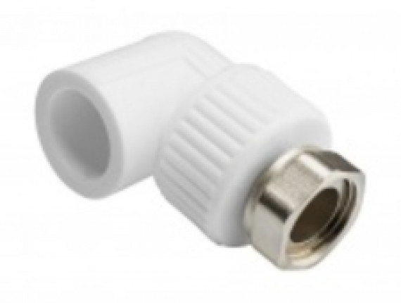 ППРС Угол с накидной гайкой 25х3/4" RVC (25245)