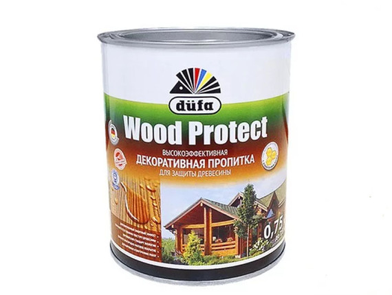 Пропитка Dufa WOOD PROTECT палисандр 0,75л