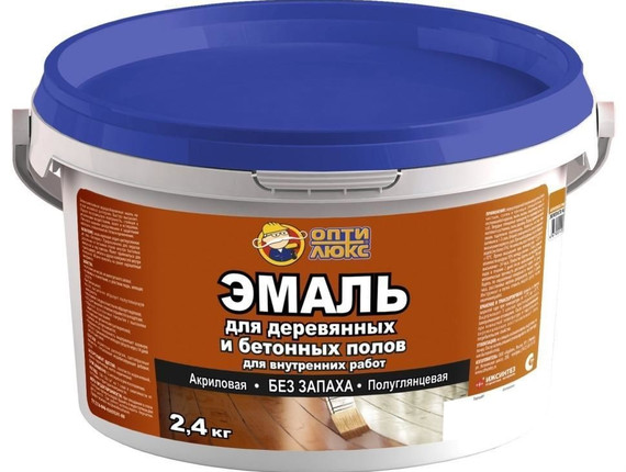Эмаль для пола ПФ-266 золотисто-коричневая 2,7кг