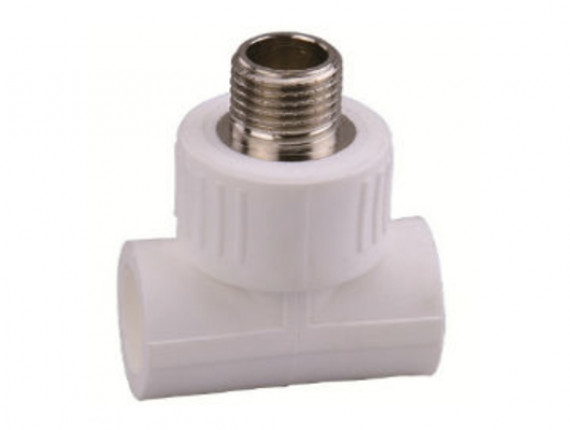 ППРС Тройник наружная резьба 25х1/2" RVC (04852)