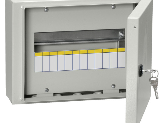 Щит распределительный навесной ЩРн-12з IP54 с замком У2
