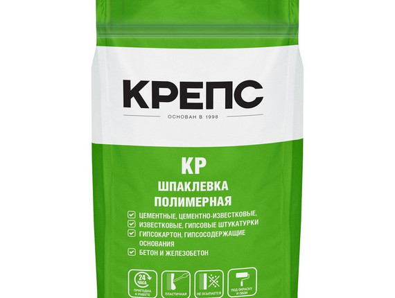 Шпатлевка  КРЕПС КР белая (5кг)
