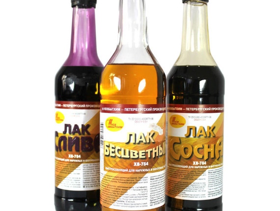 Лак ХВ "Дуб" 0,5л