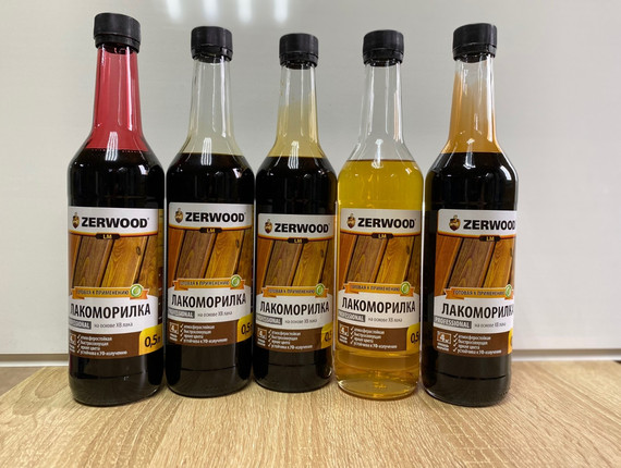 Лак ХВ Палисандр ZERWOOD LM 0,5л