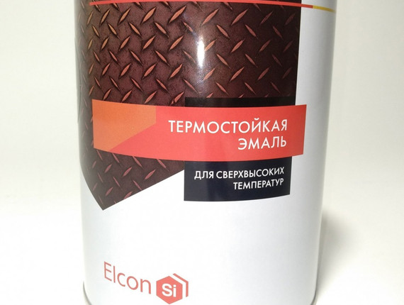 Эмаль термостойкая ELKON белая (0,8 кг) 700С