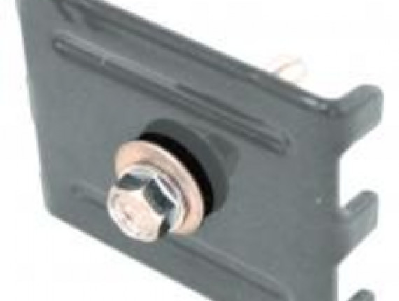 Крепление (скоба+саморез 5,5х32)  RAL 7016 графит
