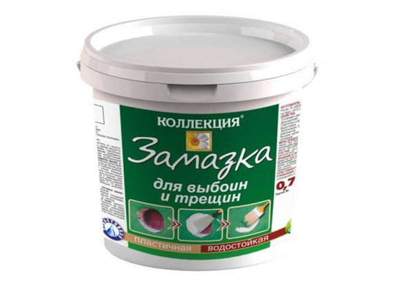 Замазка ИЖ для выбоин и трещин 0,7кг стакан
