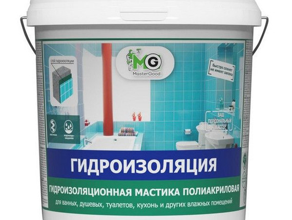 ПУФАС Гидроизоляция Акриловая с армированием, мороз. (3кг)