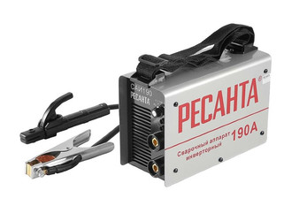 Ресанта Инвертор сварочный САИ 190 (10-190) 140-260В ПВ70% 2-5мм)