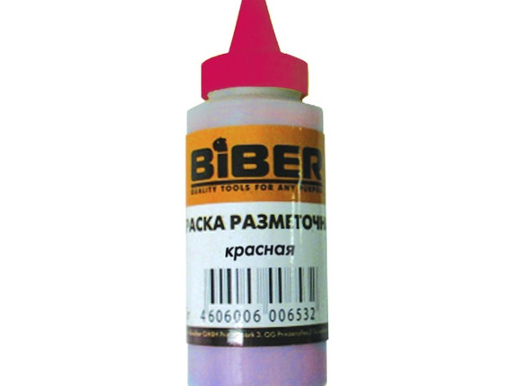 БИБЕР 43201 Краска разметочная порошк.красная 0,115кг