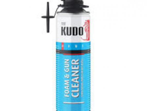 КУДО Очиститель монтажной пены HOME FOAM&GUN CLEANER (0,65л)