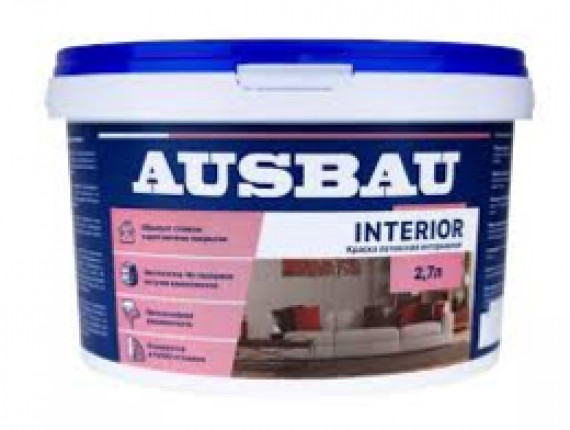Краска интерьерная латексная AUSBAU INTERIOR 2,7 л